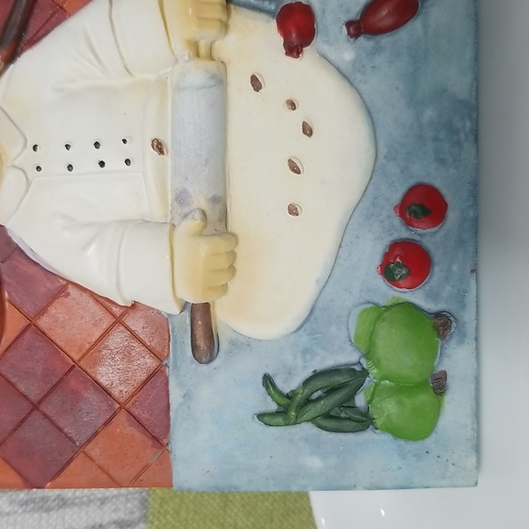 Hand Painted Fat Chef Wall Decor For Your Cute Kitchen - Picture 6 of 9